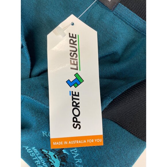 Sporte Leisure Mens Size XL Royal Park GC Melbourne Australia Blue Polo Shirt - Picture 8 of 9